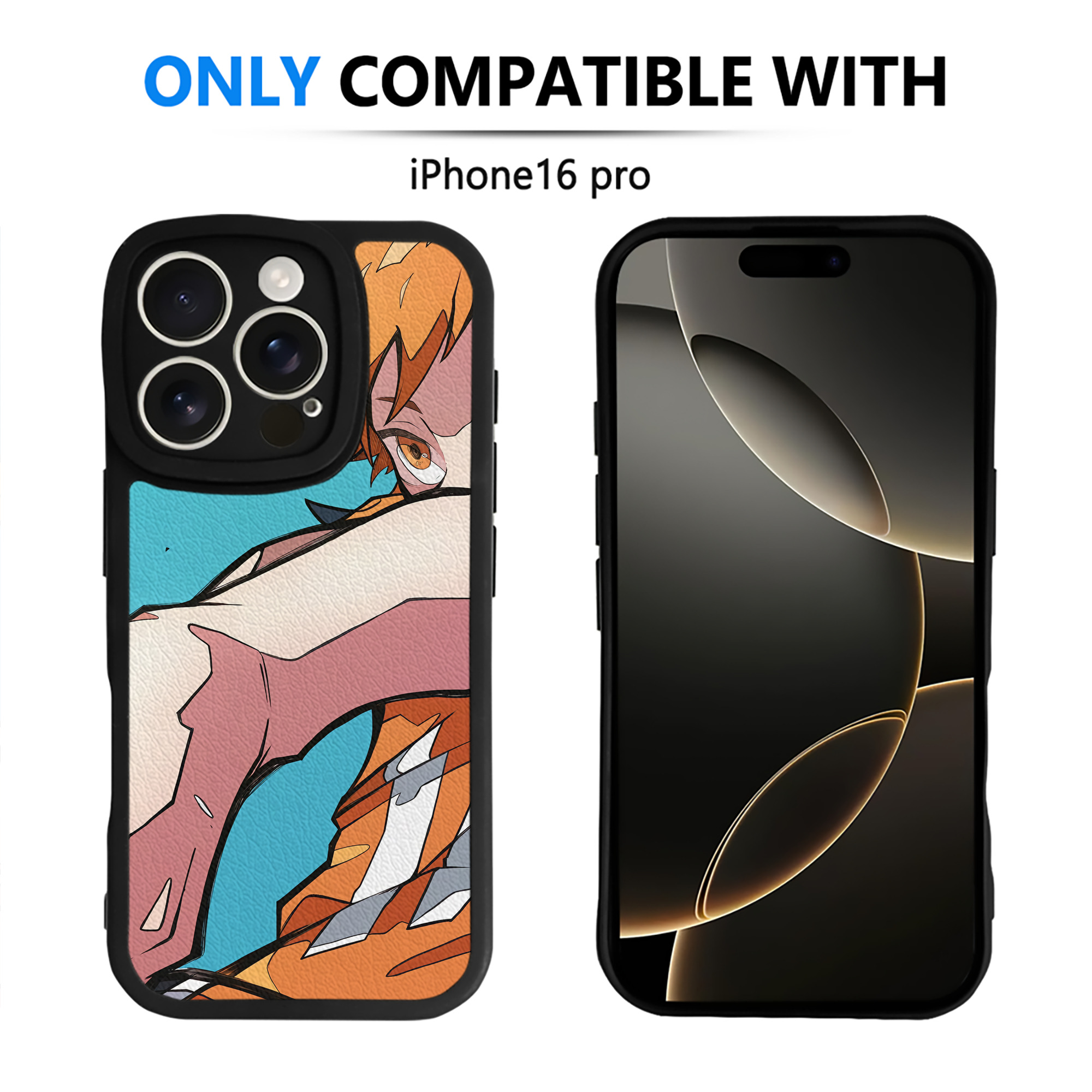（画像用） ハイキュー!! Haikyu!! 【iPhone 16シリーズ対応】シリコンスマホケース（レザー調） 材質：シリコン